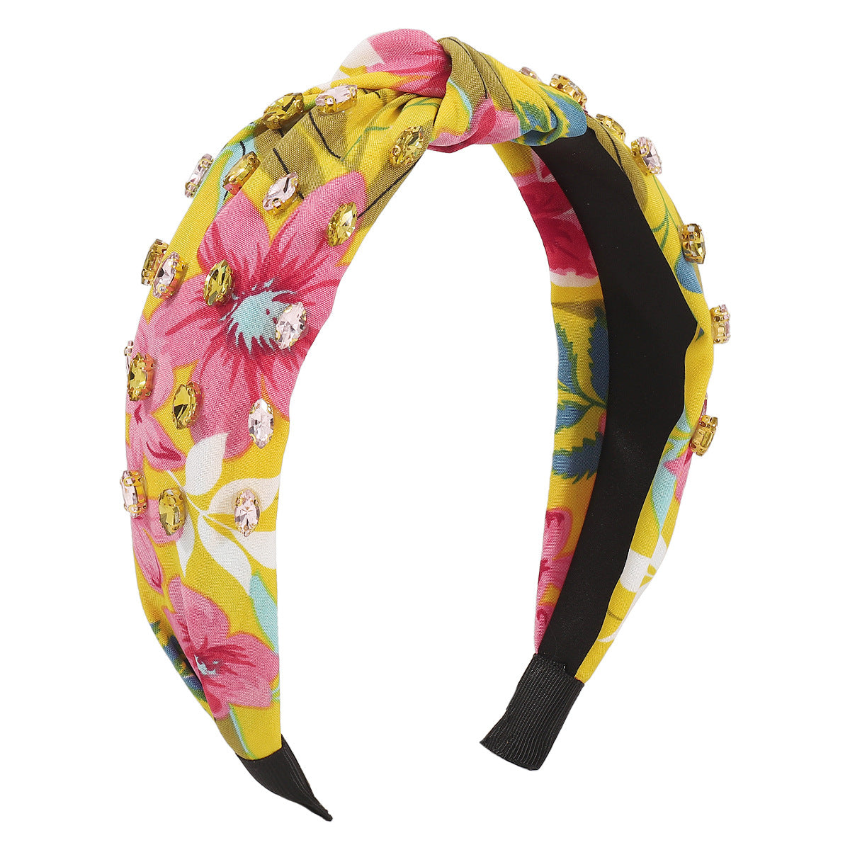 Wholesale Diamond Studded Fabric Headband